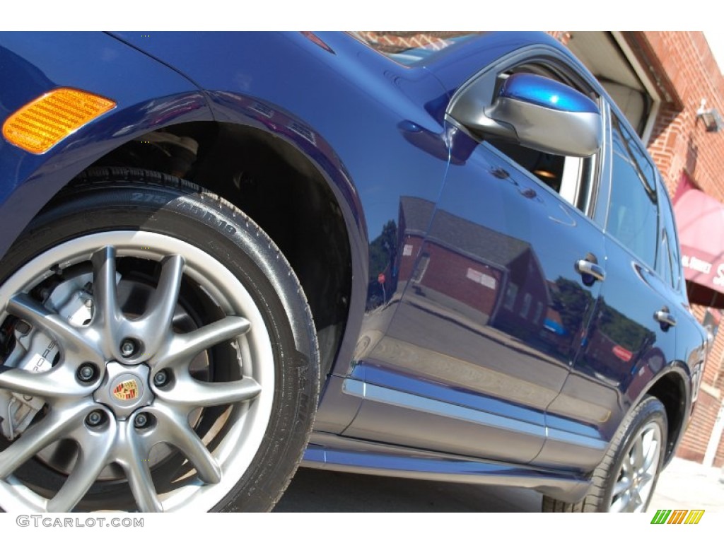 2006 Cayenne S Titanium - Marine Blue Metallic / Black/Steel Grey photo #36