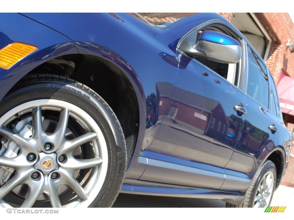 2006 Cayenne S Titanium - Marine Blue Metallic / Black/Steel Grey photo #37
