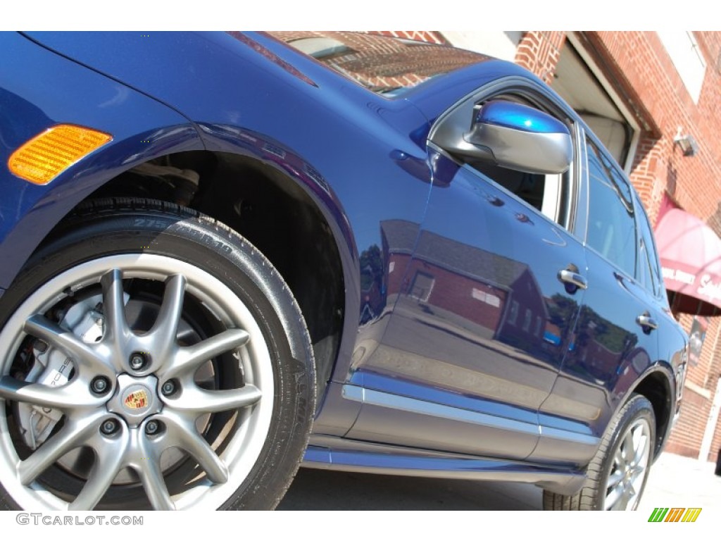 2006 Cayenne S Titanium - Marine Blue Metallic / Black/Steel Grey photo #38