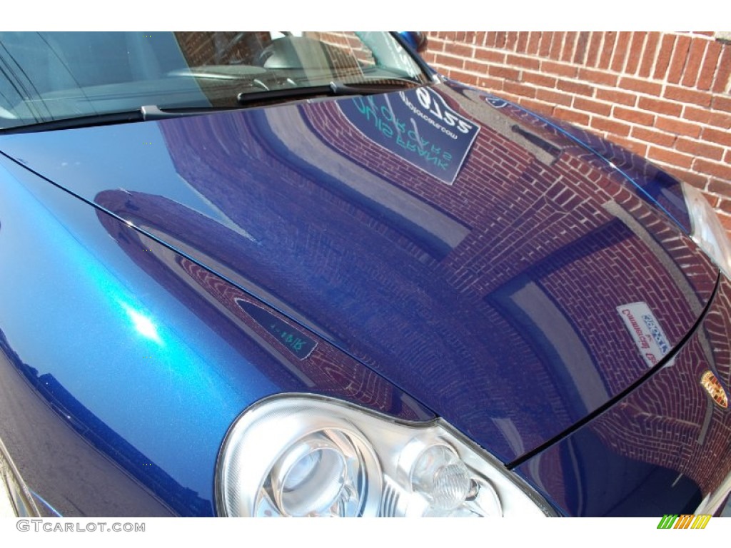 2006 Cayenne S Titanium - Marine Blue Metallic / Black/Steel Grey photo #52