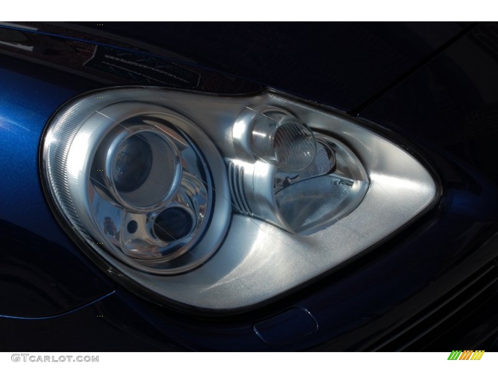 2006 Cayenne S Titanium - Marine Blue Metallic / Black/Steel Grey photo #53