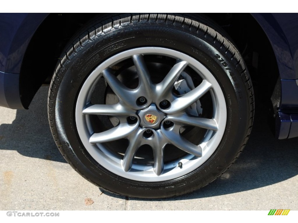 2006 Cayenne S Titanium - Marine Blue Metallic / Black/Steel Grey photo #59