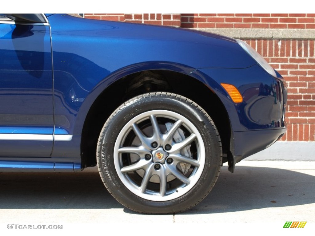2006 Cayenne S Titanium - Marine Blue Metallic / Black/Steel Grey photo #60