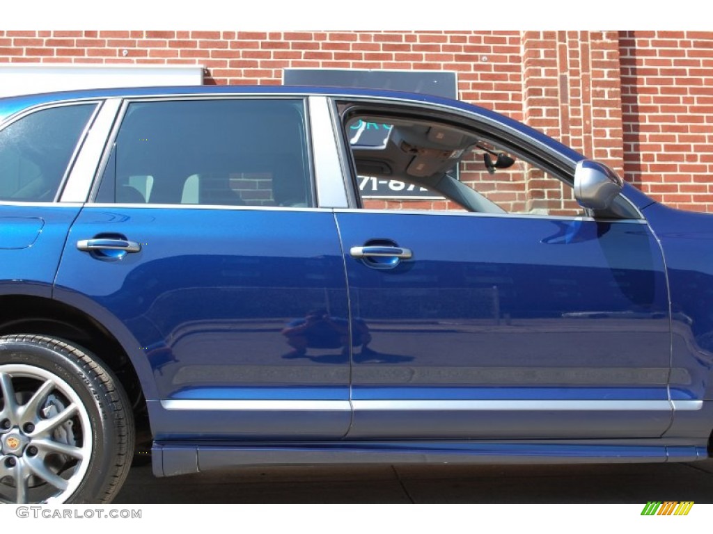 2006 Cayenne S Titanium - Marine Blue Metallic / Black/Steel Grey photo #61