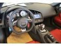 2015 Audi R8 Red Interior Dashboard Photo
