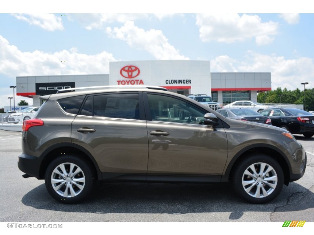 2014 RAV4 Limited - Pyrite Mica / Black photo #2