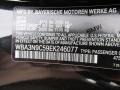 475: Jet Black 2014 BMW 4 Series 428i xDrive Coupe Color Code