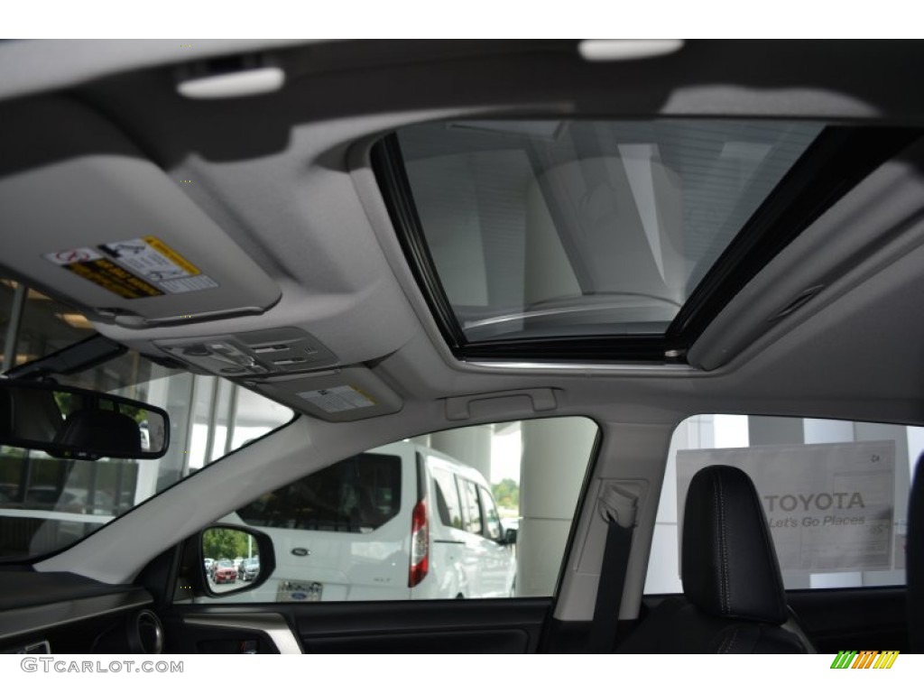 2014 RAV4 Limited - Pyrite Mica / Black photo #13