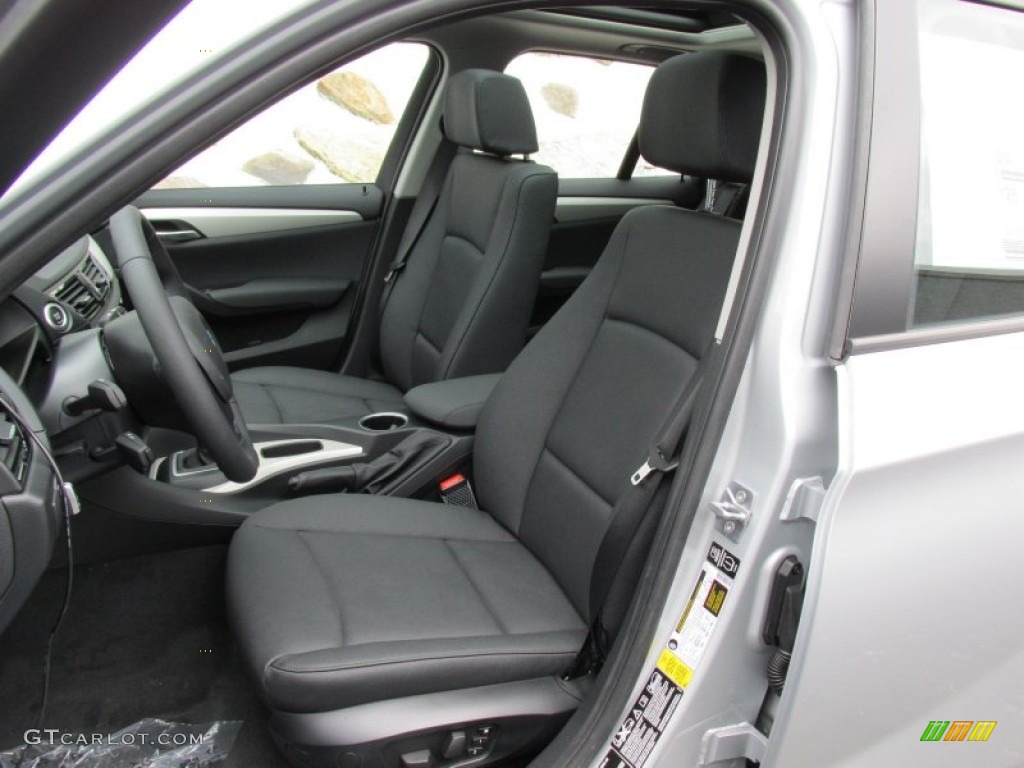 Black Interior 2015 BMW X1 xDrive28i Photo #95838433