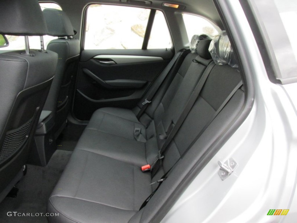 Black Interior 2015 BMW X1 xDrive28i Photo #95838454