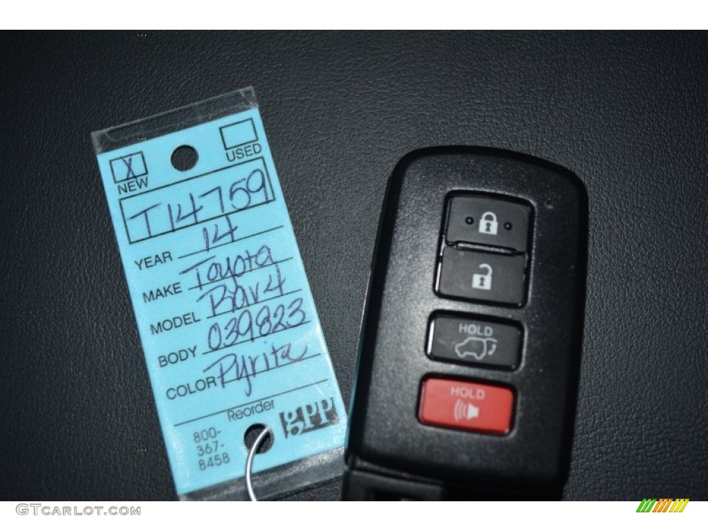 2014 RAV4 Limited - Pyrite Mica / Black photo #26