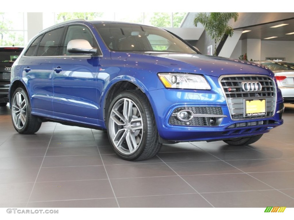 2015 SQ5 Prestige 3.0 TFSI quattro - Sepang Blue Pearl / Chestnut Brown photo #1