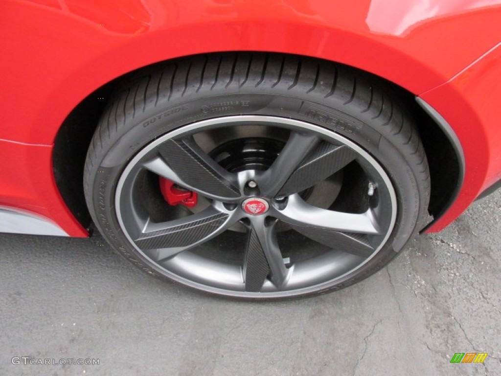 2015 F-TYPE R Coupe - Salsa Red / Jet photo #3