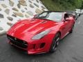 Salsa Red 2015 Jaguar F-TYPE R Coupe Exterior