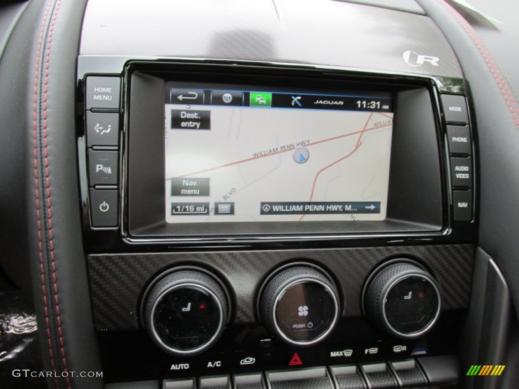 2015 F-TYPE R Coupe - Salsa Red / Jet photo #14