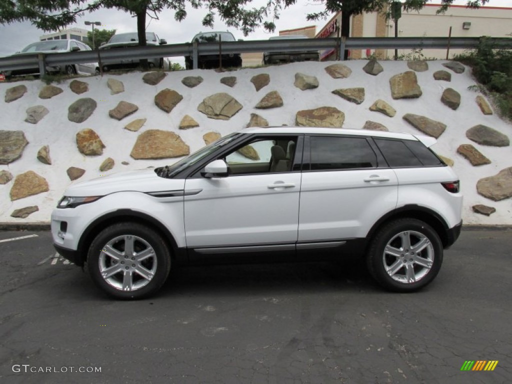 Fuji White 2015 Land Rover Range Rover Evoque Pure Premium Exterior Photo #95840050