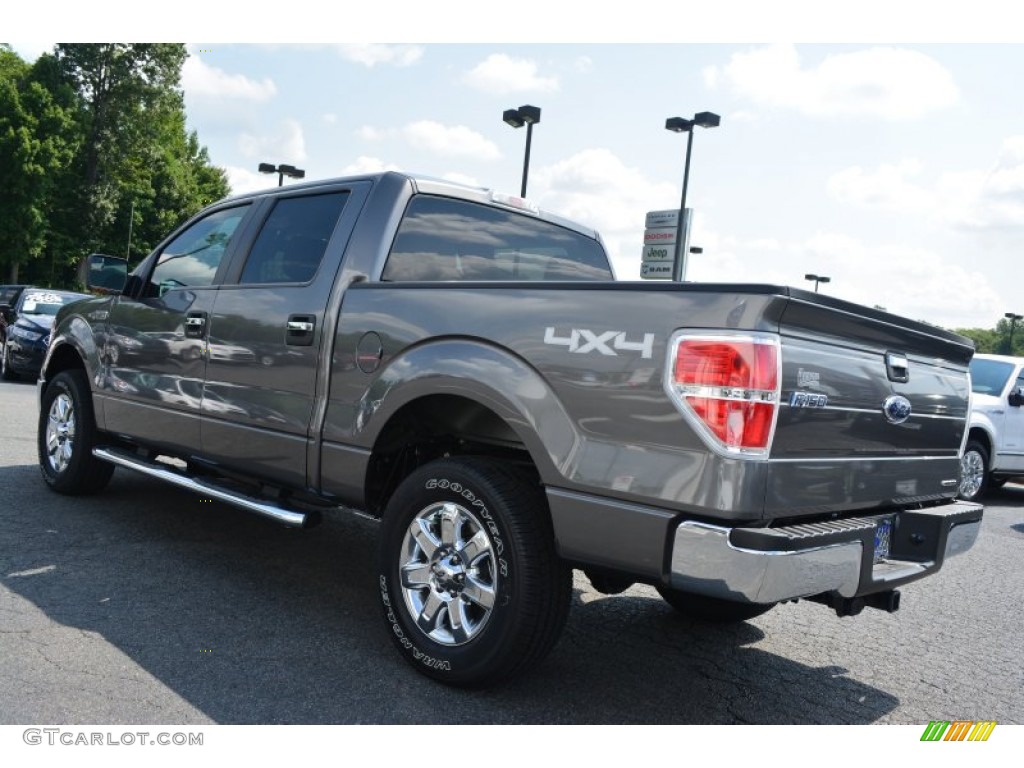 2014 F150 XLT SuperCrew 4x4 - Sterling Grey / Steel Grey photo #22