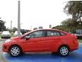 Race Red - Fiesta SE Sedan Photo No. 2