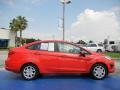 Race Red - Fiesta SE Sedan Photo No. 6