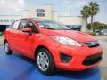 Race Red - Fiesta SE Sedan Photo No. 7
