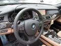 2014 BMW 7 Series Veneto Beige Interior Dashboard Photo