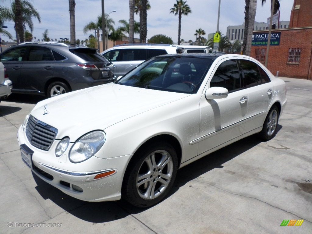 Alabaster White 2005 Mercedes-Benz E 500 4Matic Sedan Exterior Photo #95840860