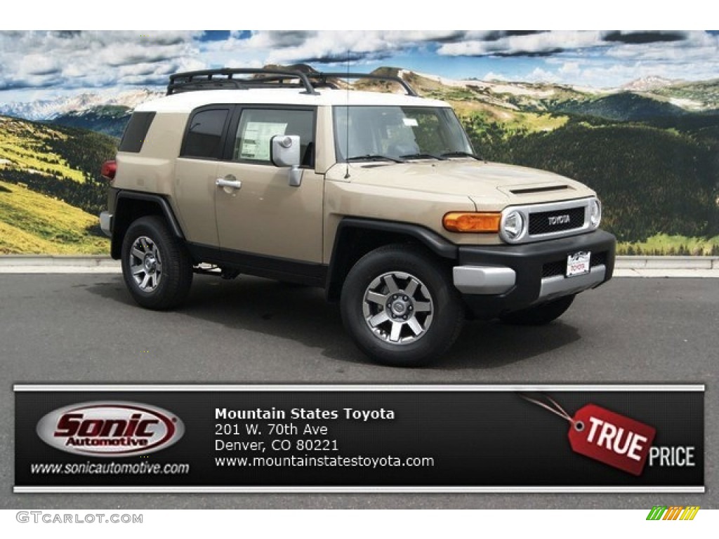 2014 FJ Cruiser 4WD - Quicksand / Dark Charcoal photo #1