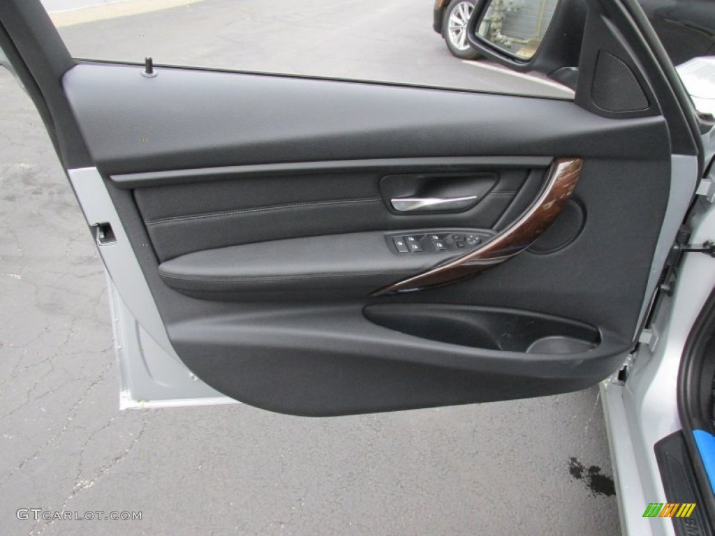 2014 3 Series 328i xDrive Sedan - Orion Silver Metallic / Black photo #10