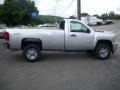 Silver Ice Metallic - Silverado 2500HD WT Regular Cab 4x4 Photo No. 4