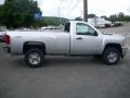 2014 Silver Ice Metallic Chevrolet Silverado 2500HD WT Regular Cab 4x4  photo #4