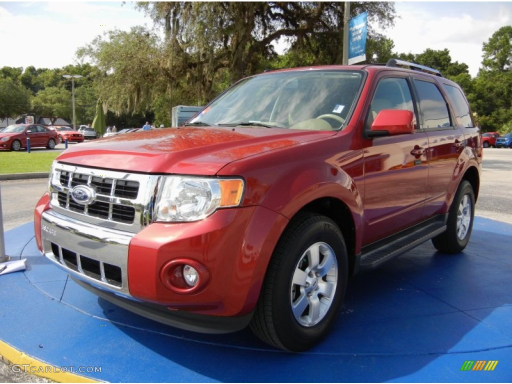 Sangria Red Metallic 2011 Ford Escape Limited V6 Exterior Photo #95843047