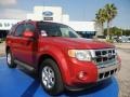 2011 Sangria Red Metallic Ford Escape Limited V6  photo #7