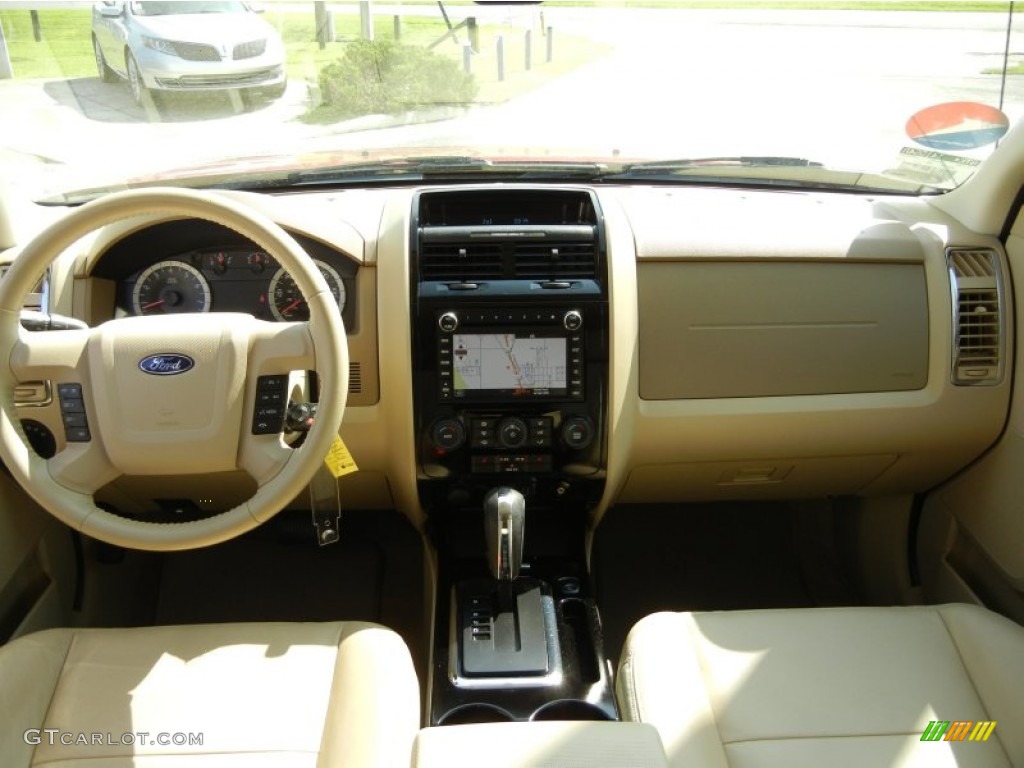 2011 Ford Escape Limited V6 Camel Dashboard Photo #95843455