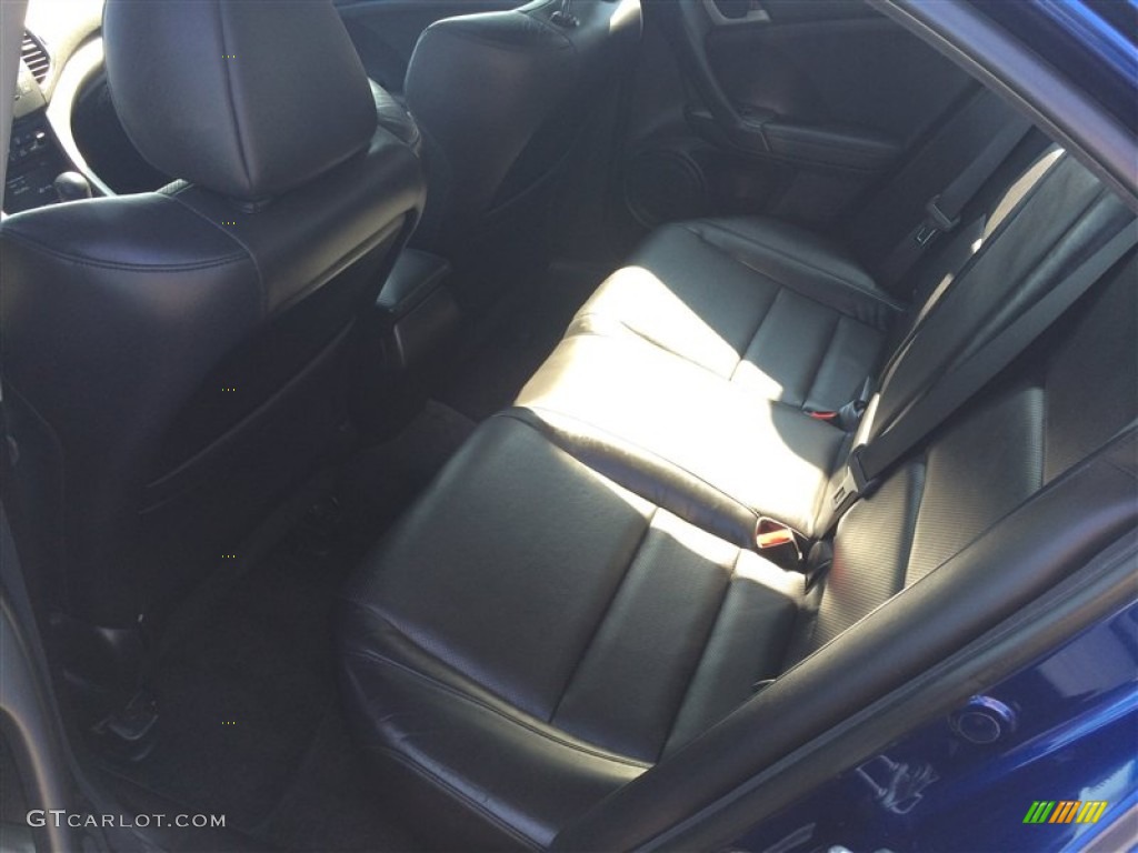 2009 TSX Sedan - Vortex Blue Pearl / Ebony photo #5