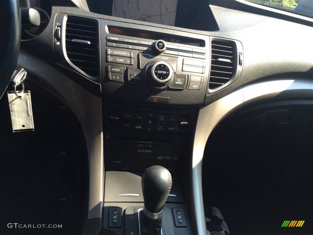 2009 TSX Sedan - Vortex Blue Pearl / Ebony photo #8