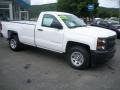 2014 Summit White Chevrolet Silverado 1500 WT Regular Cab  photo #4