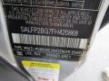 949: Orkney Grey Metallic 2015 Land Rover LR2 Standard LR2 Model Color Code