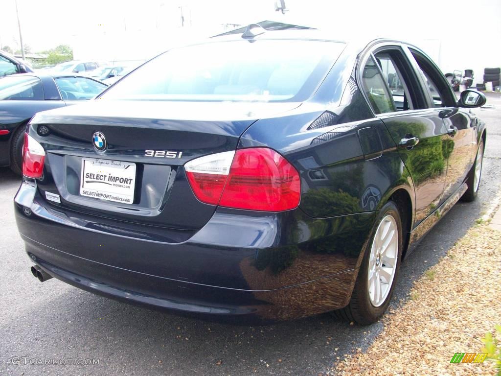 2006 3 Series 325i Sedan - Monaco Blue Metallic / Grey photo #8