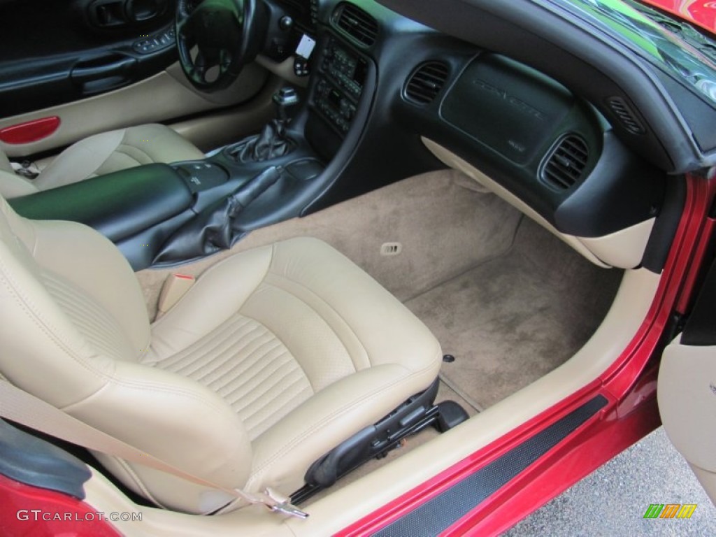 2004 Corvette Convertible - Magnetic Red Metallic / Shale photo #20
