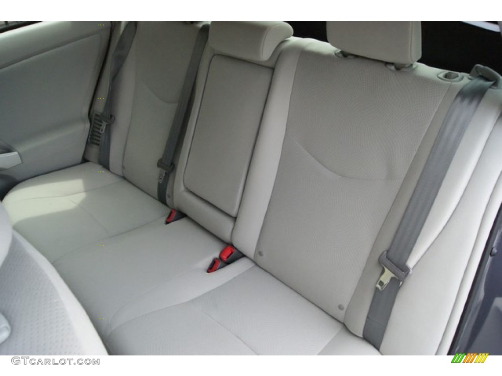 2014 Toyota Prius Three Hybrid Rear Seat Photos
