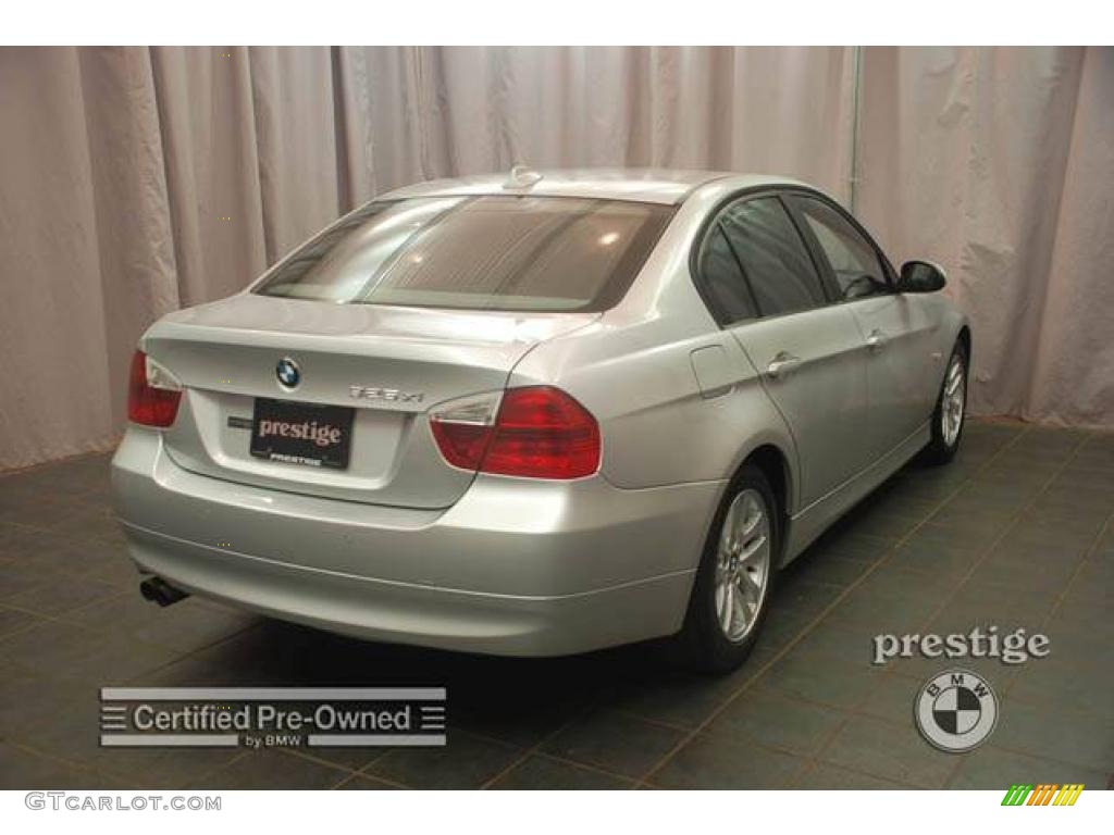 2006 3 Series 325xi Sedan - Titanium Silver Metallic / Grey photo #5