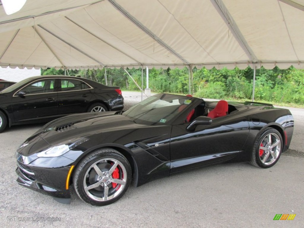 Black 2014 Chevrolet Corvette Stingray Convertible Exterior Photo #95846071