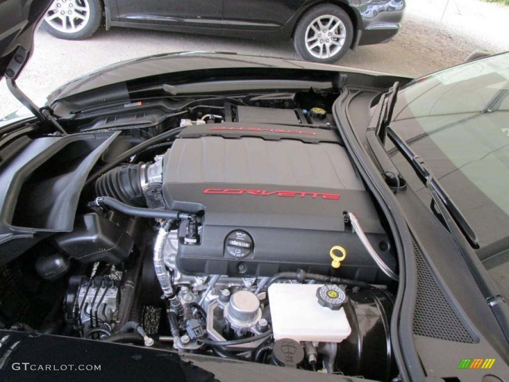 2014 Corvette Stingray Convertible - Black / Adrenaline Red photo #11
