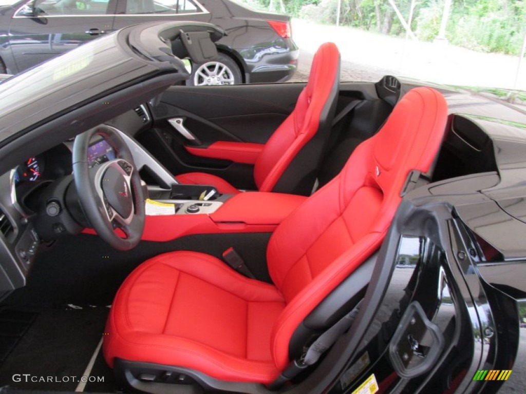 2014 Chevrolet Corvette Stingray Convertible Front Seat Photo #95846320