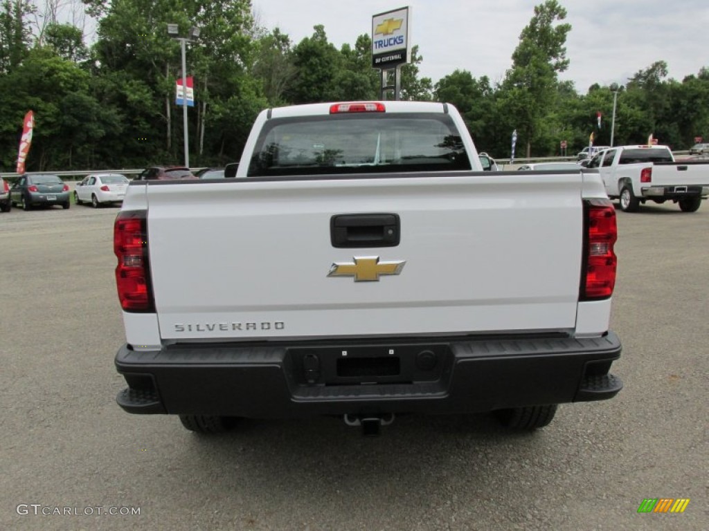 2014 Silverado 1500 WT Regular Cab 4x4 - Summit White / Jet Black/Dark Ash photo #5