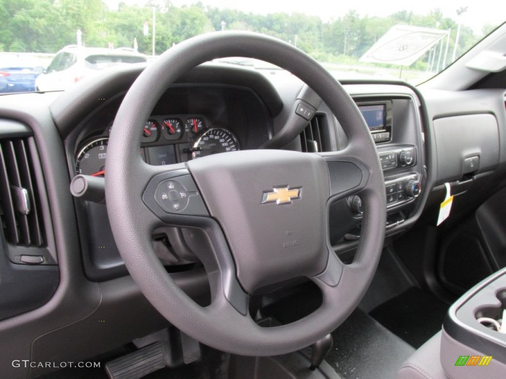 2014 Silverado 1500 WT Regular Cab 4x4 - Summit White / Jet Black/Dark Ash photo #17