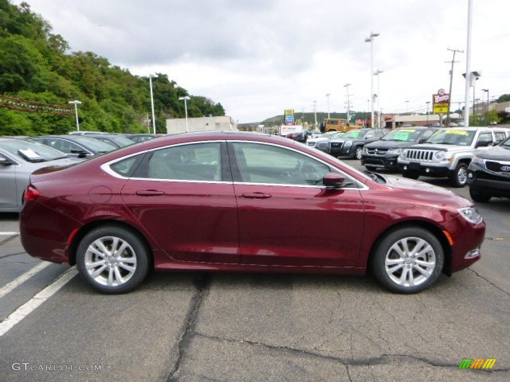 Velvet Red Pearl 2015 Chrysler 200 Limited Exterior Photo #95847052