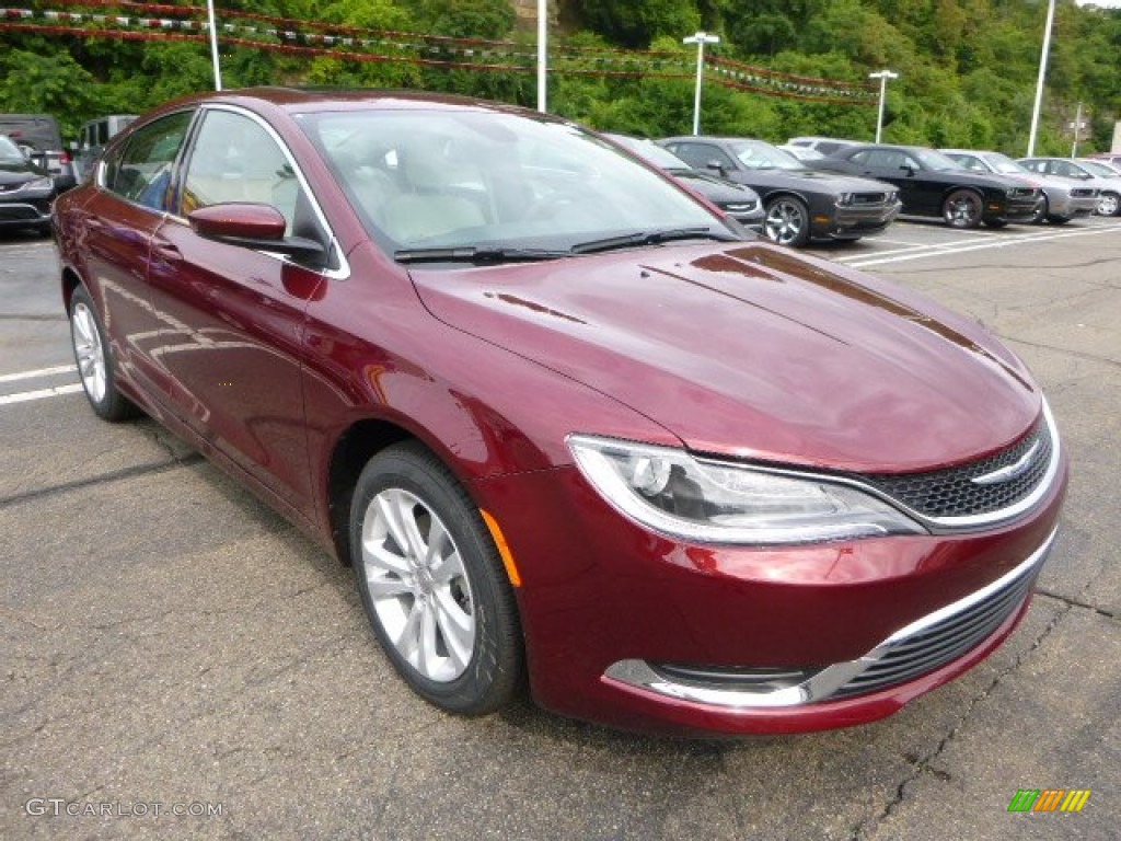 Velvet Red Pearl 2015 Chrysler 200 Limited Exterior Photo #95847076