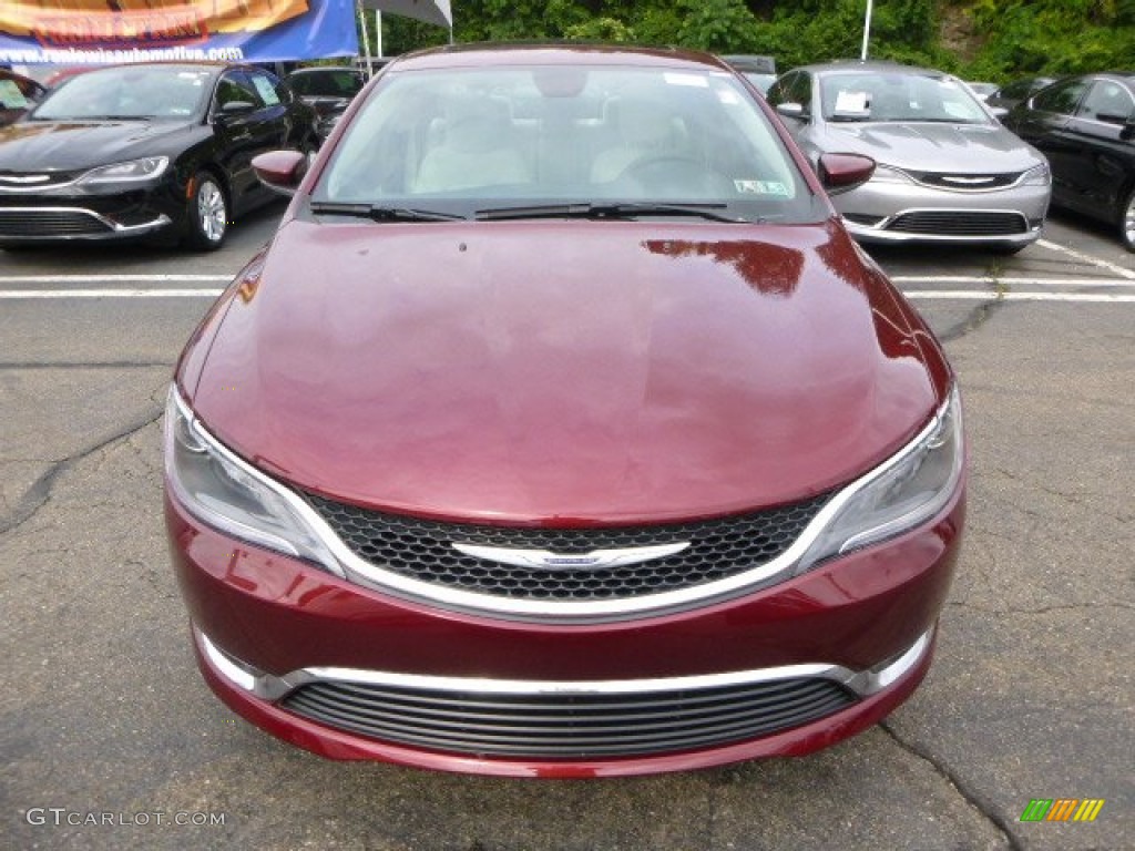 Velvet Red Pearl 2015 Chrysler 200 Limited Exterior Photo #95847100