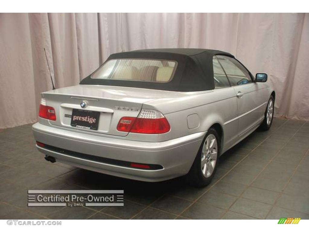 2006 3 Series 325i Convertible - Titanium Silver Metallic / Beige photo #5
